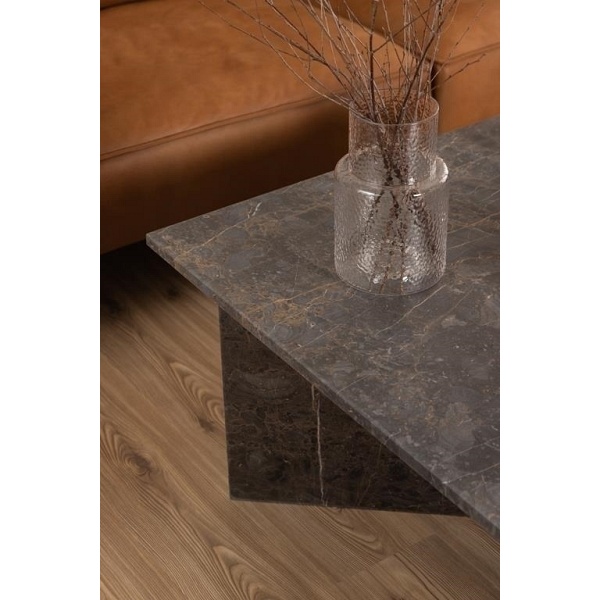 Stolik kawowy Vega brązowy - ACTONA